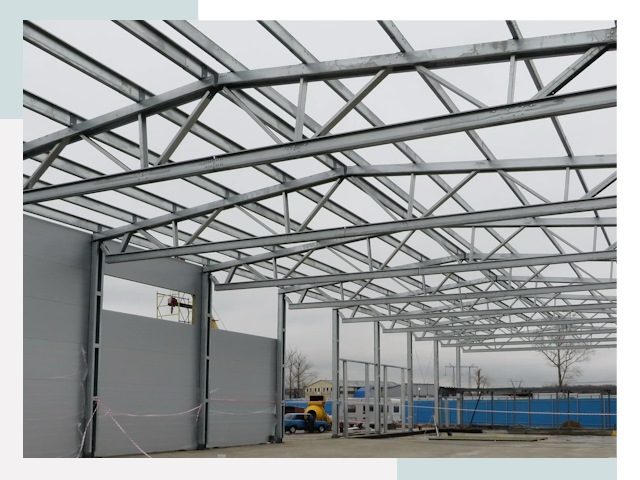 Строительство складов в Карабулак от 620 руб. за м²