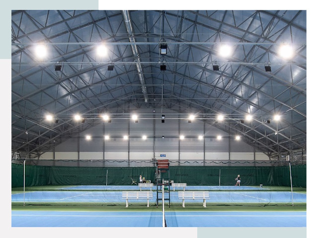 Строительство теннисных кортов в Карабулак от 620 руб.