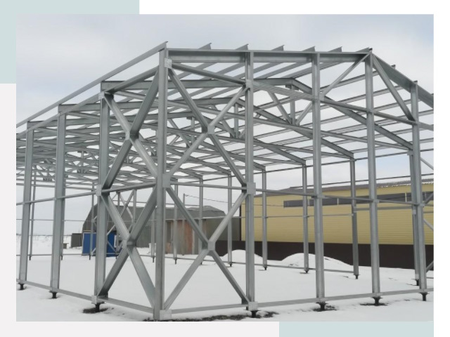 Каркасные ангары в Карабулаке