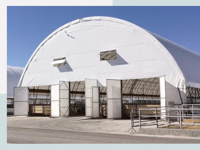 Тентовые ангары по цене 620 руб. в Карабулак