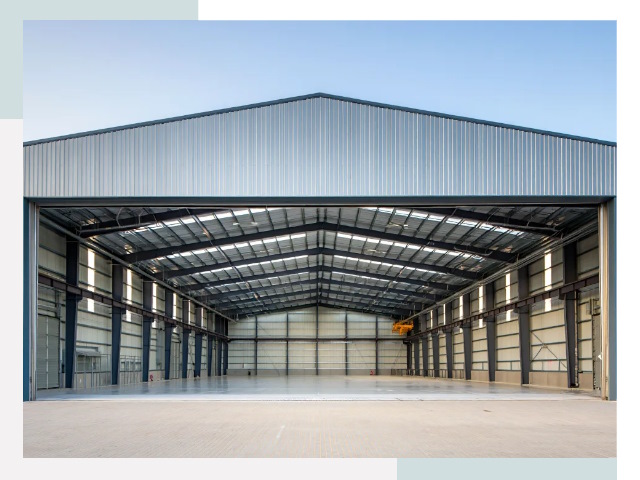 Большие ангары в Карабулаке