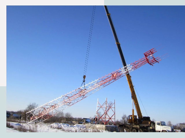 Строительство башен связи в Карабулаке от 620 руб.