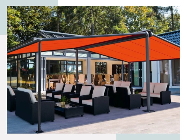 Навесы для кафе и ресторанов в Карабулаке