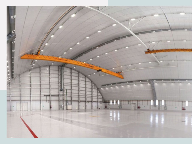 Оснащение ангаров в Карабулак от СтальСтрой-Крб - цена от 620 руб.