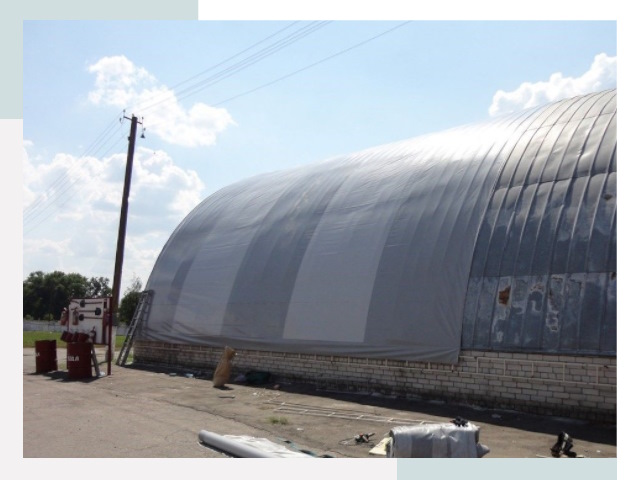 Ремонт ангаров в Карабулаке