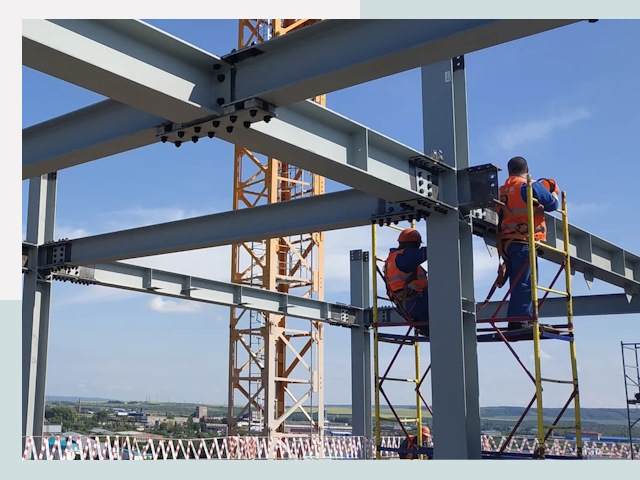 Монтаж металлоконструкций в Карабулаке